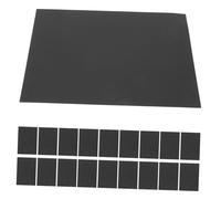 Veemoon 20pcs Black Cardstock Heavyweight Kraft Stationary Paper for Scrapbooking DIY Crafts Printing Drawing and Calligraphy Compatible with Printers and Copiers for Card Making and
