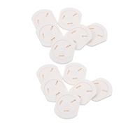 Veemoon 20pcs Childproof Outlet Covers Adhesive Electrical Socket Protectors with Self-Closing Spring Mechanism for Safety at Home Nursery and School