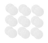 Veemoon 20pcs Compression Cleansing Puff Face Cleansing Sponge Puff Face Cleaning Sponge Skincare Compressed Compress Pad Wood Pulp Cotton White