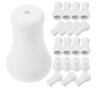 Veemoon 20pcs Cord Knobs for Blinds Replacement Pull Ends for Roman Shades Curtains Easy to Install Blind Accessories Stable Design for Repair