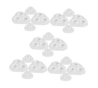 Veemoon 20PCS Diamond Shape Silicone Resin Molds for Jewelry Making Flexible Durable Epoxy Casting Moulds with Broad Material Compatibility Simple DIY Crafting for Pendants and Resin Art