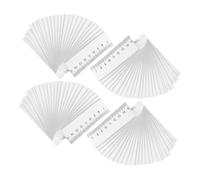 Veemoon 20pcs Double Sided Paper Tape Measures Durable Flexible Measuring Tools for DIY Construction Tailoring and Head Circumference Precision Measurements