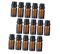 Veemoon 20pcs Essential Oil Bottles Glass Dropper Bottles for Lemongrass Aromatherapy Makeup