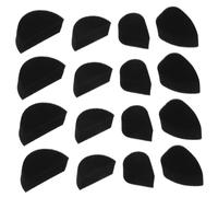 Veemoon 20pcs Face Painting Sponges with Half Moon and Droplet Shapes High Density Reusable Makeup Sponges for Soft Skin Friendly Facial Art Portable Painting Supplies for Festivals and