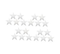 Veemoon 20pcs Five-Pointed Star Foam Material Craft Stars for DIY Christmas Tree Decorations and Boys and Girls Art Projects