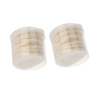 Veemoon 20pcs Loofah Facial Cleansing Tablets Makeup Remover Face Exfoliator Scrub Puff