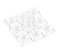 Veemoon 20pcs Mechanical Keyboard Key Caps Replacement for Gaming Keyboard Keycaps Keycaps Covers High Transparency for Game Players and