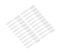 Veemoon 20pcs Mini Prison Toothbrushes Short Handle Safety Design Bulk Pack for Institutional Use Oral Care Compliance