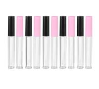 Veemoon 20pcs Ml Empty Lip Gloss Tube with Lid, Lightweight Abs as Material Container for Lip Gloss Cosmetics, Unique Fashion Design for Travel and Trip Use