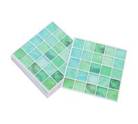 Veemoon 20pcs Moroccan Tile Stickers PVC Self Adhesive Peel and Stick Vinyl Backsplash Wallpaper for Kitchen Bathroom Floor Wall Decor