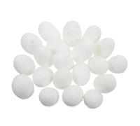 Veemoon 20pcs Natural Silkworm Balls for Exfoliating Face Care Safe Skin Scrub Tool for Acne Scar Removal for Healthy Skin Massage