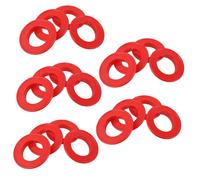 Veemoon 20pcs Plastic Bobbin Caps Spool End Covers Yarn Spool Protectors Quick Attach Sewing Embroidery Thread Tube Top Covers for Various