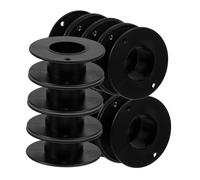 Veemoon 20pcs Plastic Wire Bobbin Spools for Thread Winding Sewing Spools for Craft and Professional Use Portable Empty Bobbins Compatible with Various Threads and Wires