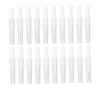 Veemoon 20pcs Portable Makeup Brush Multi-use Eyebrow Brushes Interdental Cleaning Tools Lightweight Cosmetic Applicators for Lip Eye and Brow Makeup