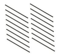 Veemoon 20pcs Single Row Straight Pin Header Strip Xp Connector Pitch Fit for Electronic Pcb Boards