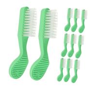 Veemoon 20pcs Soft Toothbrush for Travel and Institutional Use Large Head with Short Handle for Efficient Oral Cleaning and Gentle Gum Protection