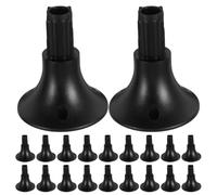 Veemoon 20pcs Solar Torch Base Replacement, Pathway Lights Support Bases | 21mm hole, Designed to Secure Outdoor Solar Pathway Lights, Tiki Torches, and Landscape Spotlights Firmly Into the Ground