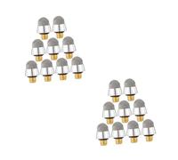 Veemoon 20pcs Stylus Pen Accessory Replacement Caps for Pencil Nibs Stylus Surface Pen Tips External Thread Touch Caps