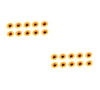 Veemoon 20pcs Sunflower Hair Clips for Women Stylish Hairpin Accessories for Weddings Parties and Daily Wear Comfortable and Floral Design