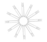 Veemoon 20pcs Travel Vacuum Pump Bottles Clear Cosmetic Containers for Foundation Lotion Essence Refillable Skincare Dispensers Portable Makeup Travel Bottles