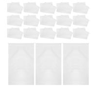 Veemoon 20pcs White Woven Flood Control Sandbags for Heavy Duty Storage Bags Fillable Bags for Flood Protection Sandbags for Flooding and Hurricanes Windproof Large Storage for Outdoor