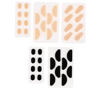 Veemoon 20sheets Non-Slipping Nose Pads for Glasses Soft Eva Sponge Cushions Per Pack Prevent Glasses from Slipping Comfortable Nasal Stick for Eyeglass Wearers