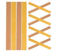 Veemoon 24pcs Adhesive Cork Hat Size Reducer Tape 200x20x2mm, Self-stick Soft Cork Inner Hat Support Strips for Cowboy, Fedora and Baseball Caps Adjustment