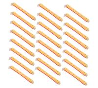 Veemoon 24pcs Hollow No-heat Hair Curlers Plastic Cold Wave Curling Rods Set for Long Hair DIY Styling Tools Home Use