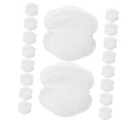 Veemoon 24pcs Overflow Breast Pads Disposable White Breathable Breastfeeding Essentials Leakproof Absorbent Breast Milk Pads for Nursing Mothers