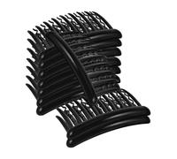 Veemoon 24pcs Plastic Wave Side Hair Combs Teeth Twist Bridal Veil Hair Clips for Weddings Parties Comfortable Secure Fit Classic Retro Design