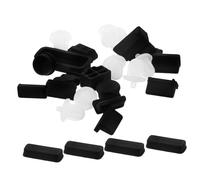 Veemoon 24pcs Silicone Usb Dust Plug and Port Cover Set for Computer Motherboards, Dustproof Stopper Protectors for Desktop Pcs, Random Color, Compatible Laptops and Notebooks