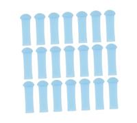 Veemoon 24pcs Soft Silicone Ear Wax Cleaning Tips Replacement Sleeves for Visual Ear Cleaner Accessories for Safe Precise Wax Removal Lightweight Silicone Covers for Adults