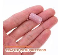 Veemoon 24pcs Square Matte Silver Glue On Nails for Women Press On Fake Nails Medium Size False Tips Manicure Art Supplies for Teen