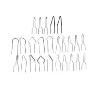 Veemoon 25pcs Pyrography Wood Burning Tips Durable Replacement Soldering Iron Tips for High Temperature Welding Design Complete Tool Kit for Artistic Woodworking Projects