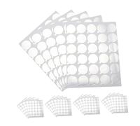 Veemoon 25sheets Eyelash Extension Stickers of Lash Glue Holder Eyelash Glue Stickers for Makeup Artists for Lash Grafting Gasket Pallet and Salon Use