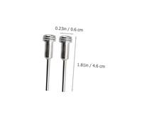 Veemoon 26Pcs High-speed Cut-off Wheel Screw Mandrel Shanks Holder for Rotary Tools Compatible with Grinding Discs Metal Connecting Rod for Resin and Wheels