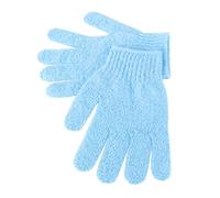 Veemoon 2pair Five-finger Shower Gloves Bath Exfoliating Glove for Body Scrub Bath Scrubber for Men Women Shower Mitten for Sauna