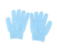 Veemoon 2pair Five-finger Shower Gloves Body Brush Glove for Exfoliating Bath Scrubber for Men Women for Bath and Shower Use