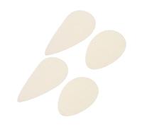 Veemoon 2Pair Slip Shoe Sole Protectors Transparent High Heel Mute Stickers Self Adhesive Non Slip Shoe Pads for Men Women Durable Shock Absorption Cushion for Quiet Walking