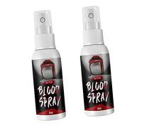 Veemoon 2pcs 30ml Fake Blood Spray for Halloween Makeup Washable Liquid Blood for Party Special Effects Cosplay Props for Costume and Festival Use
