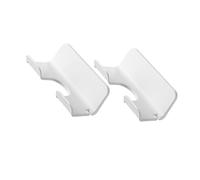 Veemoon 2pcs Adhesive Blow Dryer Holder Wall Mounted Hair Tool Organizer for Bathroom Bedroom Barbershop Punch Traceless Design Hair Dryer Storage