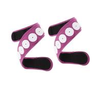 Veemoon 2pcs Adjustable Acupressure Head Wrap for Muscle Relaxation Portable Massage Belt for Neck Head for Meditation Daily Use Enhances Yoga Focus Alleviates Tension