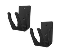 Veemoon 2pcs Adjustable Bracket Universal Wall Mounted Barcode Scanner Holder Plastic Easy to Maintain Suitable for Wireless and Barcode Scanners for Warehouse Workspace Black