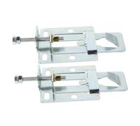 Veemoon 2Pcs Adjustable Range Hood Lifting Bracket Heavy Duty Metal Hanger for Kitchen Installation Versatile Easy to Install Compatible with Various Range Hood Models