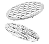 Veemoon 2Pcs Aluminum Dumpling Maker Mold Set, 37-Hole and 7-Hole Round Ravioli Press, Lightweight 175G 215G Hand Pie Molds for Home Pasta and Dumpling Making
