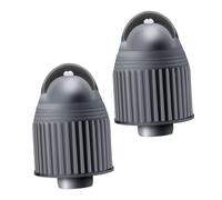 Veemoon 2pcs Aquarium Wave Making Adapter 360° Automatic Rotating Power Head for Fish Tank, Household Professional Wave Maker Pump, Aquarium Supply Water Circulation Device