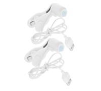 Veemoon 2pcs Automatic Phone Screen Clicker USB Simulated Finger Tapping Device with Adjustable Speed for Live Streaming Gaming Reward Tasks White