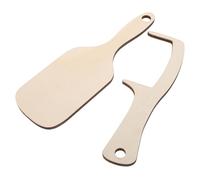 Veemoon 2pcs Bald Man Smooth Wooden Comb and Brush Set Funny Bald Grooming Tool for Men Novelty Hairless Hairbrush Gift for Hair Loss Care