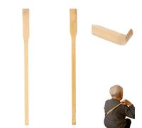 Veemoon 2pcs Bamboo Back Scratcher with Long Handle Massager Stick for Adults and Elderly Manual Claw Design for Precise Itch Relief at Home and Travel