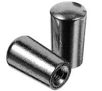 Veemoon 2pcs Black Metal Electric Guitar Toggle Switch Tips 3.5mm Diameter with Deep Threading to Sound and Performance, Accessories for Electric Guitar Pickup Selector Switch